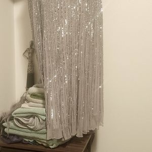 Vintage Silver Stenay beaded dress